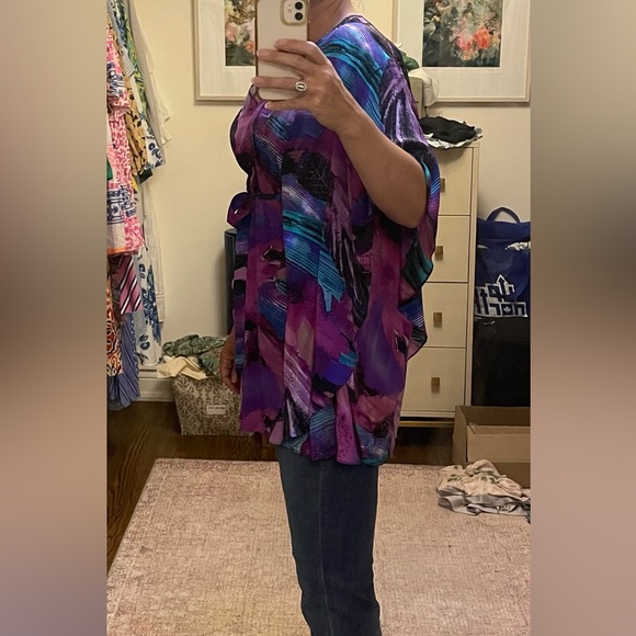 Yumi Kim silk tunic top - Picture 6 of 6